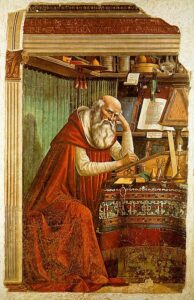Św. Hieronim, Domenico Ghirlandaio
